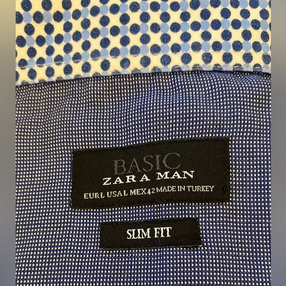 Zara Man Layered Collar Dress Shirt - Picture 5 of 5